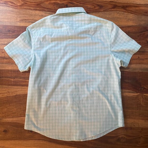 Retro Style Short Sleeve Collared Shirt [Original Penguin] - Picture 3 of 5